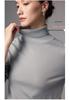 Elegant High Neck Women's Merino Wool Sweater - Ultra-Fine Knit, Autumn 2026