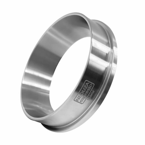 

NEOUZA 51mm Espresso Grinder Powder Dispensing Funnel Ring Catcher Portafilter Tamper Distributor for Coffee Machines, 304 Food Grade Stainless Steel