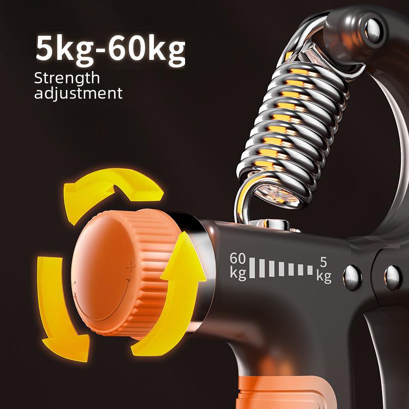 Men's Hand Strength Training Device - Arm, Finger, Wrist Rehab & Grip Counter