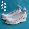 Fashion Shoes Woman 2025 Female Footwear Fringe Clogs Platform Increas Height Autumn Pearl Decorateion New Dress Summer Tassel Creepers