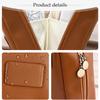 Premium Makeup Bag Shell Shape PU Cosmetic Bag Zipper Travel Wash Bag Shopping