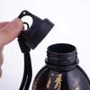 Botella de Agua Grande tipo Calabaza de 800 ml para Niños Tetera Calabaza Estilo Chino Jarra de Agua Antiderrames para la Escuela Deporte Tetera de Agua