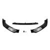 Front Bumper Spoiler Lip For Mazda 3 Axela 2014 2015 2016 2017 2018 Carbon Fiber Look/Gloss Black Lower Splitter Kit Protector