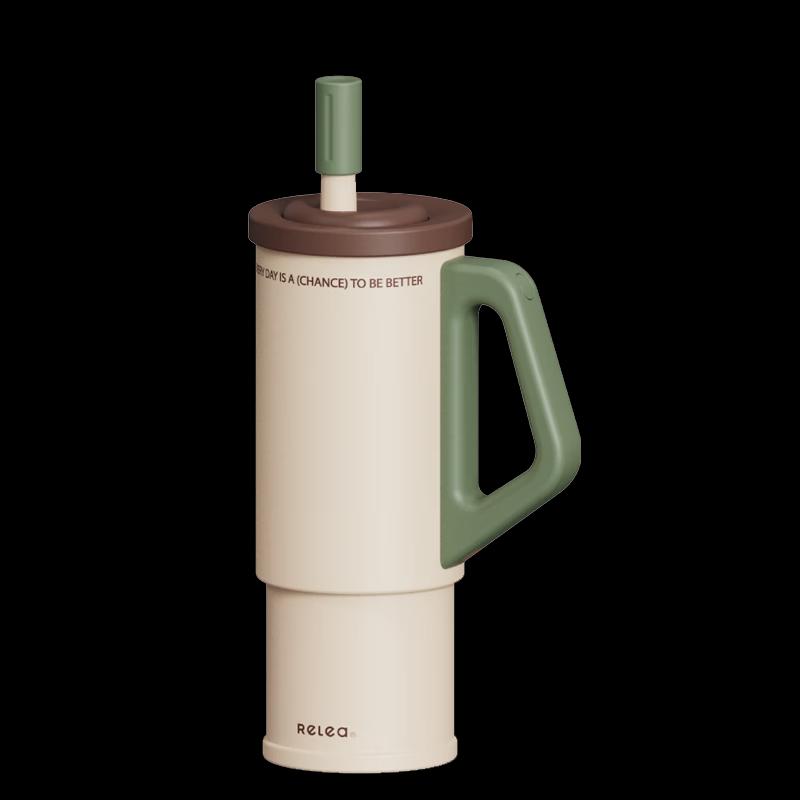 RELEA Minimalist 316L SS Dual-Drink Insulated Bottle