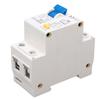 Circuit Breaker 1P+N Leakage Protection Switch 10A 230V AC DIN Rail MCB for Home