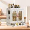 Spice Rack Organizer Food Pantry Cabinet for Bathroom Countertop Living Room