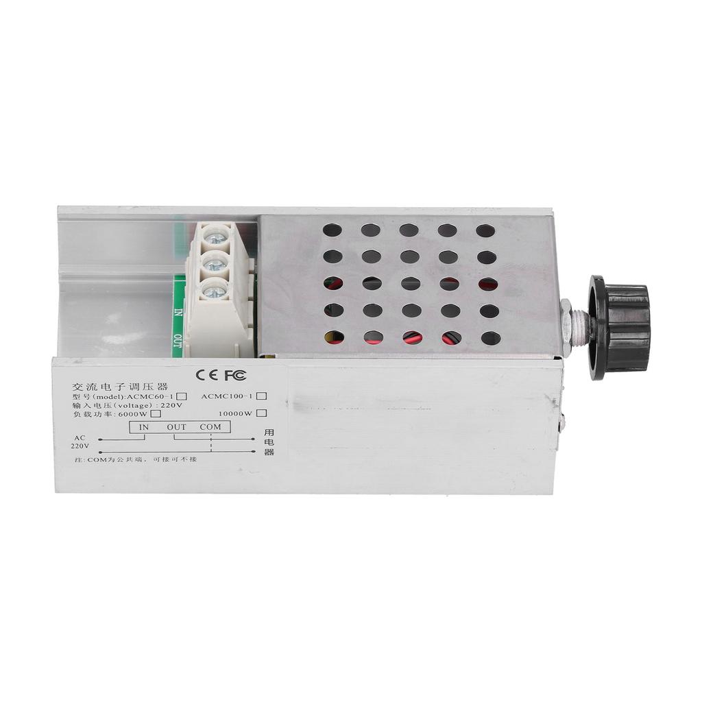 Voltage Regulator LED Dimmer Electronic Motor Speed Controller 10000W with AC 220V
