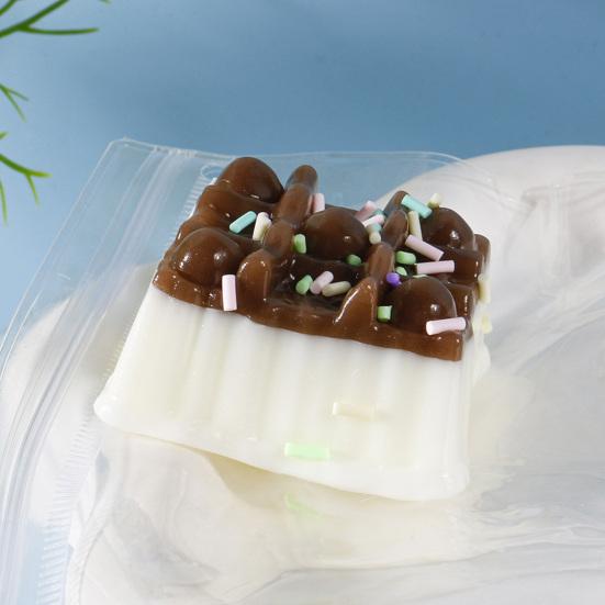 Relief Souffle Squeeze Toy Simulated Chocolate Bread Cheese Cake Sensory Toy Simulated