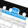 1PC Colorful Plastic Music Score Fixed Clips Book Paper Holder for Guitar Violin Piano Player Multi-functional Spring Clips 15cm