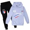 2-Piece French Football Outfit for Boys and Girls, Ages 2-15