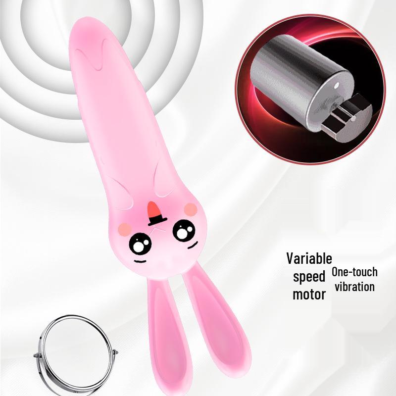 Long Love Mini Rabbit Vibrator Massager for Women