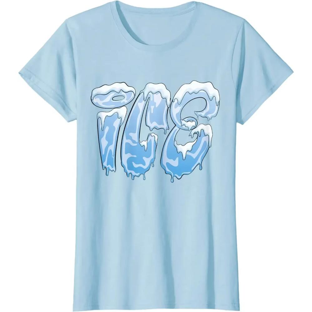 

Забавный костюм «Лед и Пламя», семейная пара, женская футболка, мужские футболки, повседневные хлопковые футболки Harajuku, на каждый день, на четыре сезона XXXXXL синий