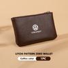 PU Leather Card Protector Case Coin Cards Cover Pouch Bag For Volkswagen VW Scirocco Passat Polo B5 B6 B7 CC Tiguan Sharan BH4