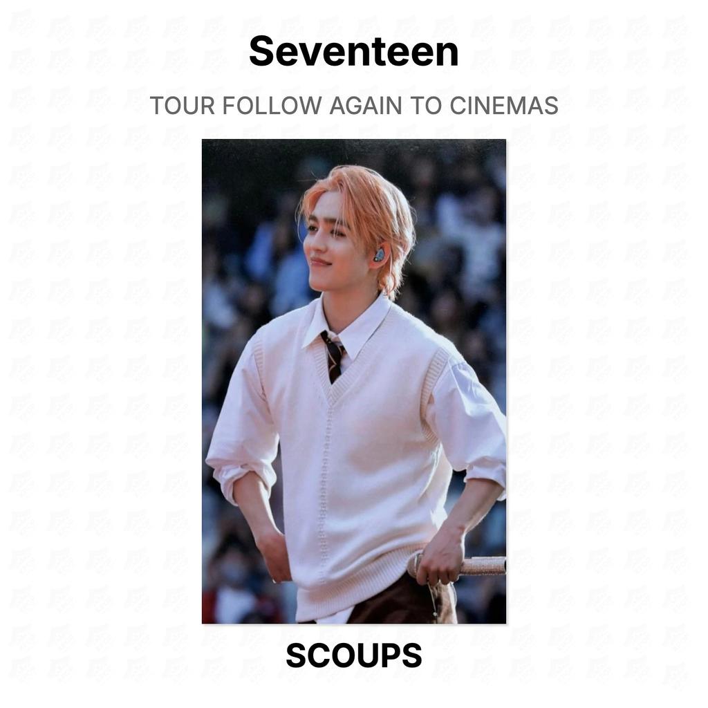 Seventeen TOUR FOLLOW AGAIN TO CINEMAS Official Photocard