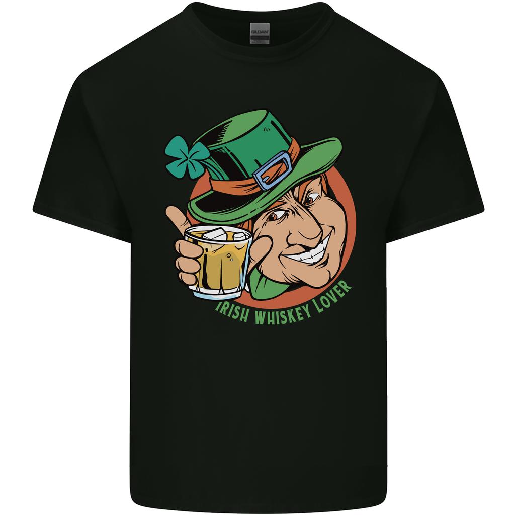 Irish Whiskey Lover Funny St Patricks Day Alcohol Unisexs Light Cotton TShirt