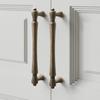 Pack Of 4 Antique Brass   Cabinet Pull Vintage French Style Handles Multiple Type for Option for Kitchen & Bathroom