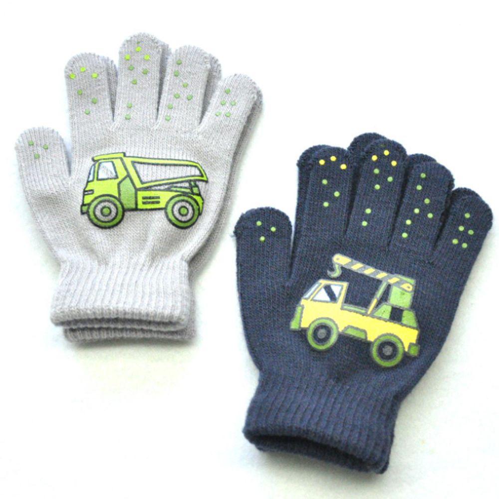 New Hot Outdoor Sports Soft Knitted Mittens Thick Warm Cute Cartoon Kids Gloves