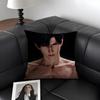 Love And Deepspace Zayne Cushion Cover Natural Linen Organic Fabric Double-Sided Printing Sofa Home Decor Gift Pillow Case