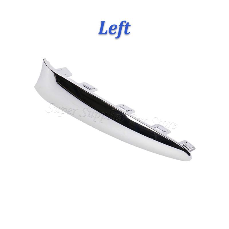 735642306 735642307 1/2PCS Car Front Bumper Upper Grill Moulding Trim New For FIAT 500 (312) LOUNGE 2016 2017 2018