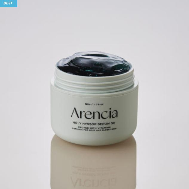 ARENCIA Holy Hyssop Serum 30 50g / Brightening & Cooling Serum for Cool Tone Skin