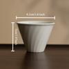 Handmade Retro Teacups Vintage Ceramic Porcelain Tea Cup Teaware Set Chinese Kung Fu Bowls Master Cups Tea Ceremony Drinkware