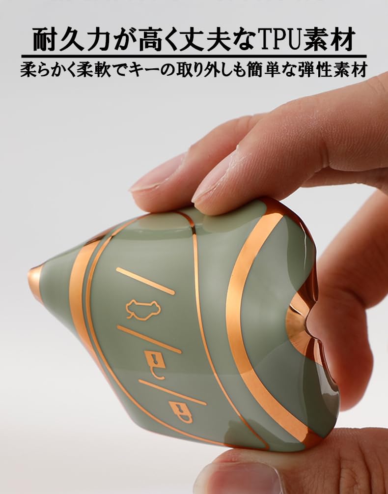 [FRACTAL CREATION] Kompatibel mit Lexus Neuer Dreieckiger Smart Key Cover