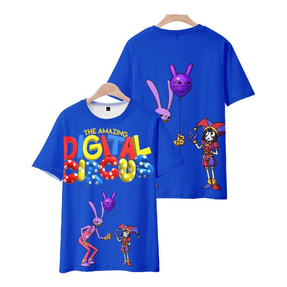 Lustiges Anime-T-Shirt „The Amazing Digital Circus“ in 19 Farben, cooles Herren-T-Shirt mit Rundhalsausschnitt, lässig, Unisex, Streetwear, Fashion, T-Shirt, Camisetas Ropa Hombre