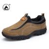 New Shoes Overalls Outdoor Velvet Travel Shoes Soft-soled Sports Shoes Leather Casual Shoes
