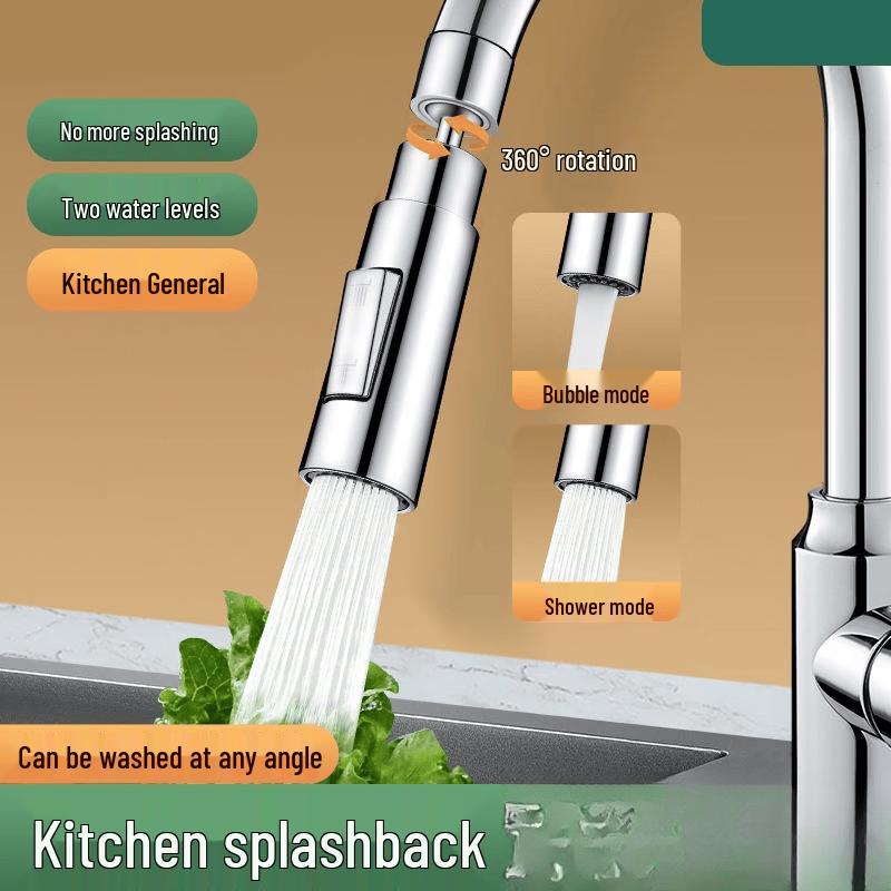 LANGZHIWEN Kitchen Faucet Anti-Splash Aerator Filter Set