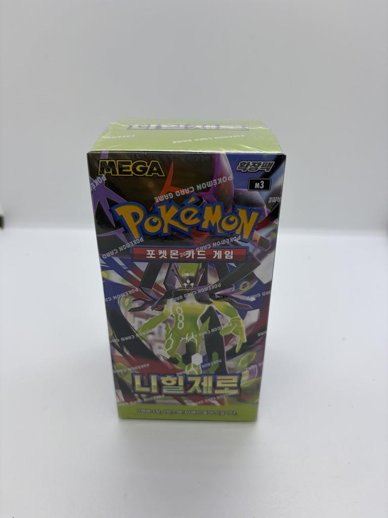 Pokemon Trading Card Game Nihilego GX Card Official Korean Version