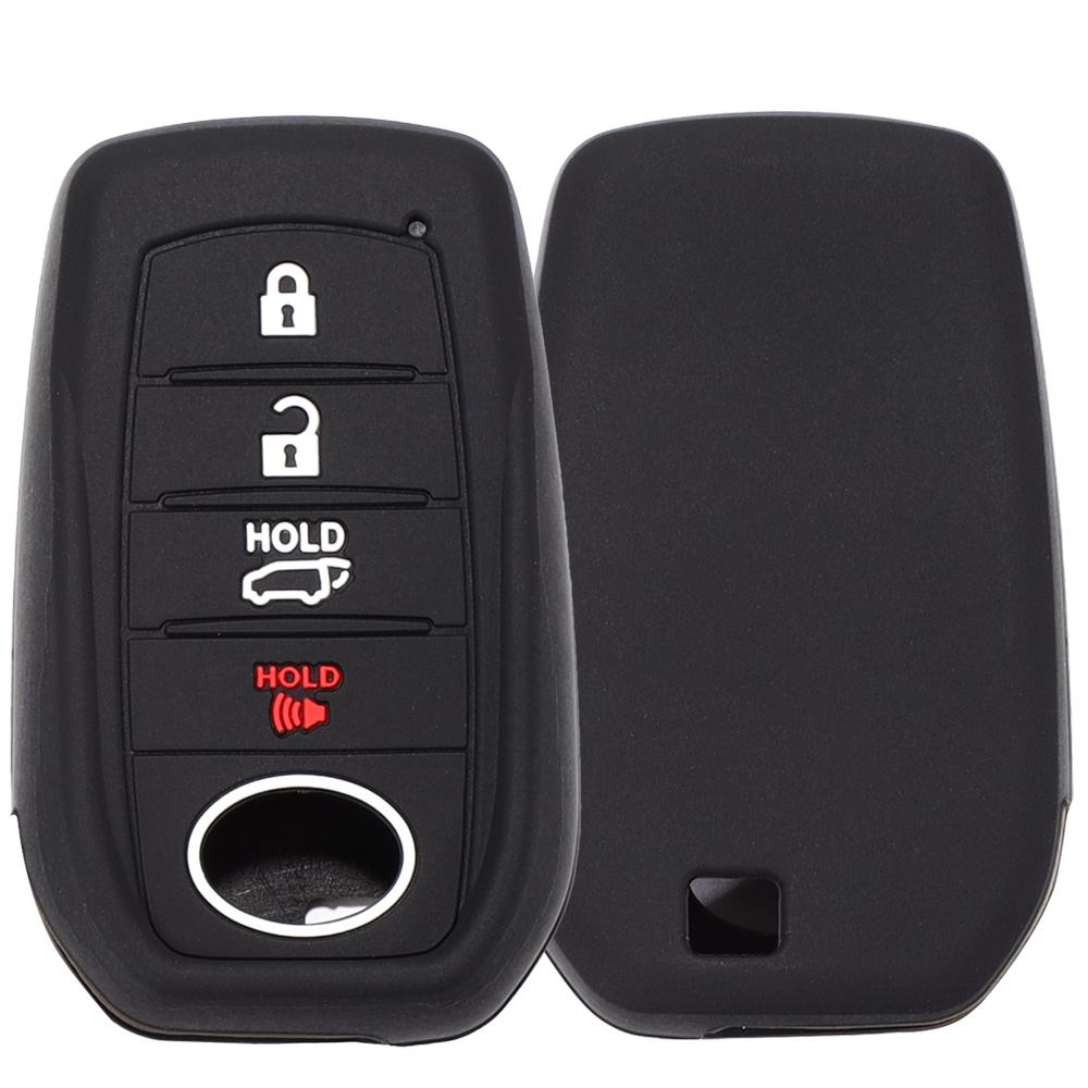 Car Key Fob Cover Case For Toyota Alphard Vios Tacoma Fortuner Corolla Venza Grand Highlander Rav4 Xse Prime Land Cruiser Hilux
