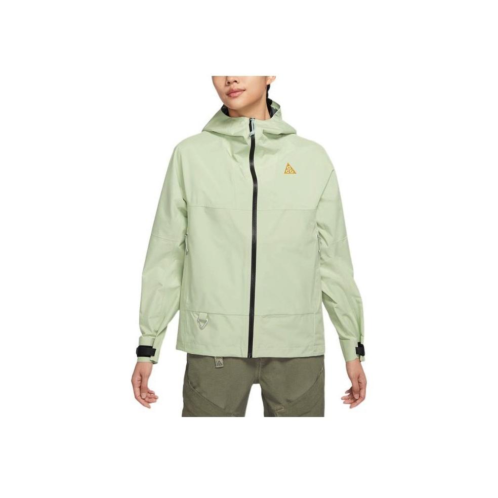 Nike ACG Storm-Fit Cascade Rains Embroidered Zip Hoodie Jacket Women Outerwear Green DR3169-343