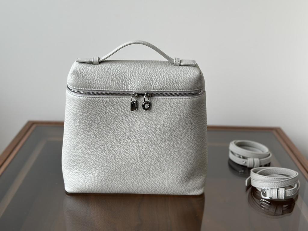 LP23 Simple Fashion Casual Single/Double Shoulder Bag Large Capacity Handbag Genuine Leather Womens Bag