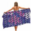 Geometric Stripe Microfiber Beach Towel Portable Quick Fast Dry Sand Outdoor Travel Camping Swim Blanket Thin Yoga Gym Mat Women