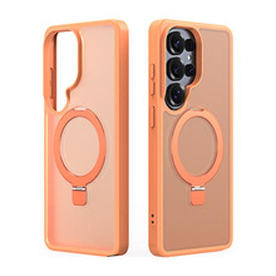 Suitable for Samsung S26Ultra phone case, ultra-thin matte wrist strap, S25plus full-cover transparent anti-drop hard case 4