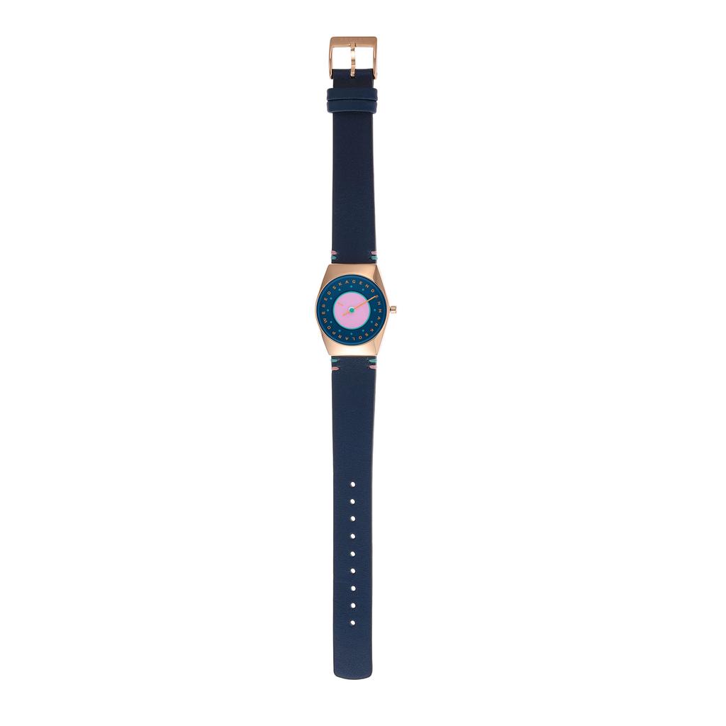 Wristwatch GRENEN LILLE SOLAR HALO SKW3085 Blue [Skagen] Women's