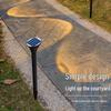 Outdoor Solar White LED Lawn Spotlight