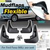 Set Mud Flaps For Ford Focus 3 MK3 4Dr Sedan 2011 - 2016 Front Rear Mud Flaps Mud Splash Guards Mudguards 2015 2014 2013 2012