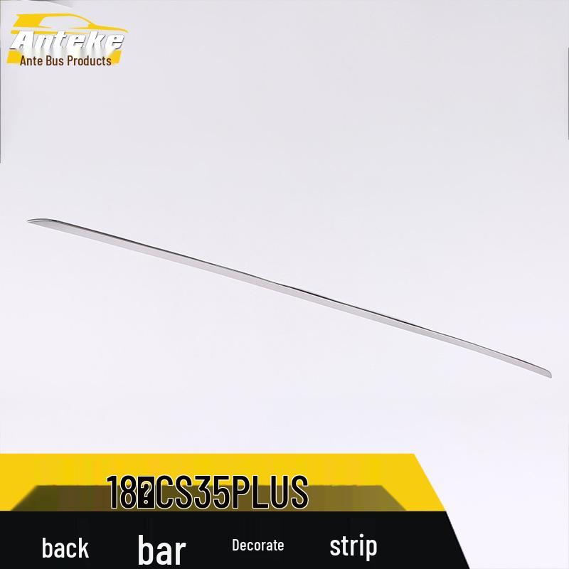 CS35 PLUS Bakre stötfångartrim: Repskyddande, Kollisionssäker Dekorlist för Bagageutrymme