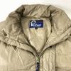 Penfield Durchgehender Reißverschluss Daunenjacke Herren L Beige 4 Taschen Logo Stickerei(GEBRAUCHT)