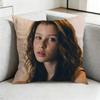 AnnaA Anka PPeresild Square DoubleSided printed Pillow Case Bedroom Bedside Pillow Sofa Cushion Cover Gift