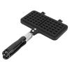 Stovetop Waffle Maker Pan Anti Stick Aluminum Even Heating Double Waffle Baking Pan for Breakfast