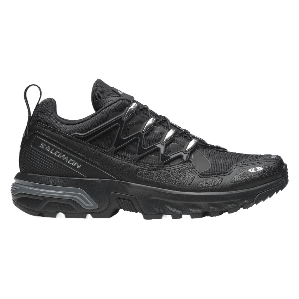 New SALOMON ACS + Abrasion Resistant Low Top Running Shoes Unisex Black 476766