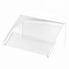 50 divisions Crystal Acrylic Sign Holders Ideal For Product Markers Desk Identification Cards And Gathering Seating Labels 4x6x2.3cm