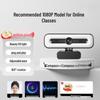 HD Webcam with Microphone & Privacy Cover for Online Classes, Laptops, Desktops, and Beauty Applications