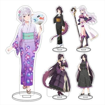 Welcome To Japan Ms Elf Anime Acrylic Stand Model Plate Decoration Desk Figure Display Students Fans Gifts Animation Products