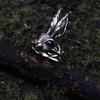 Retro Alice Wonderland Rabbit Ring Punk Gothic Adjustable Man Ring Handmade  Fairy Tales Bunny Accessories Unisex Gift