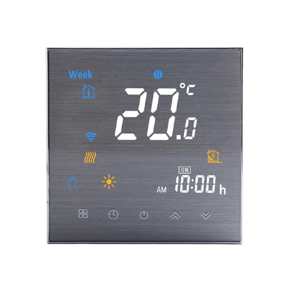 WiFi Smart Thermostat Temperature Controller for Water/Electric floor Heating/Gas Boiler Work with Alexa Google Home