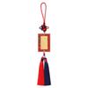 Double-sided Chinese Style Xuan Paper Pendant Bookmark - Handwritten Calligraphy & Cultural Gift