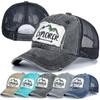 Neue Outdoor Casual Cap Für Männer Frauen Einfache Brief Patch Design Baseball Kappe Sommer Mode Streetwear Mesh Trucker Hut